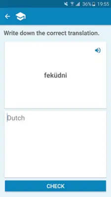 NL-HU Dictionary android App screenshot 3